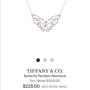COPY - Tiffany and Co. Silver Butterfly